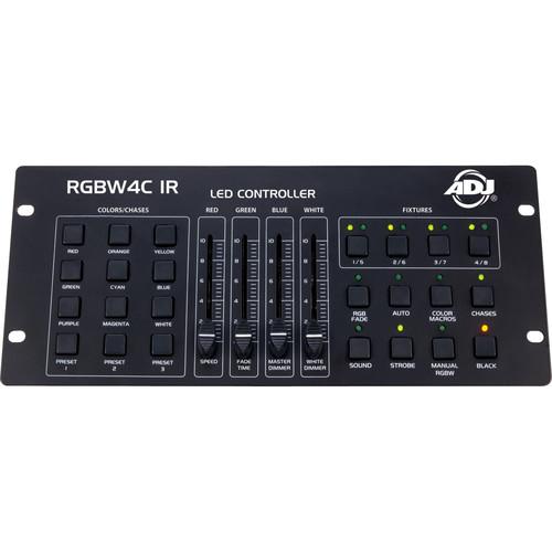 American DJ RGBW4C-IR 32-Channel DMX Controller RGBW4C IR, American, DJ, RGBW4C-IR, 32-Channel, DMX, Controller, RGBW4C, IR,