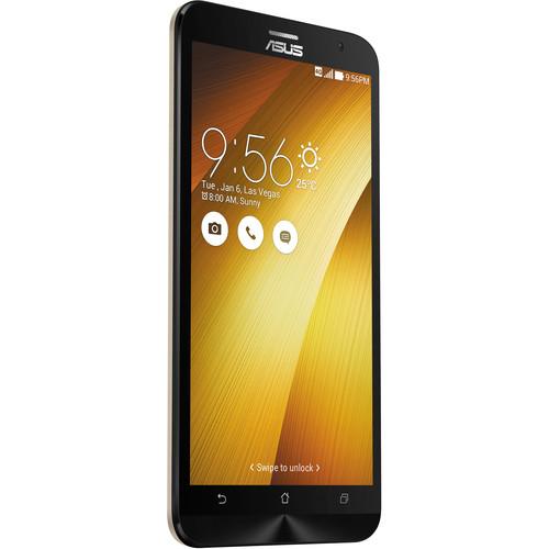 ASUS Sheer Gold ZenFone 2 ZE551ML 64GB Smartphone Kit with Gold