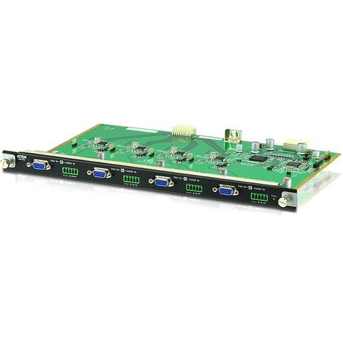 ATEN 4-Port VGA Input Board for VM1600 Modular Matrix VM7104
