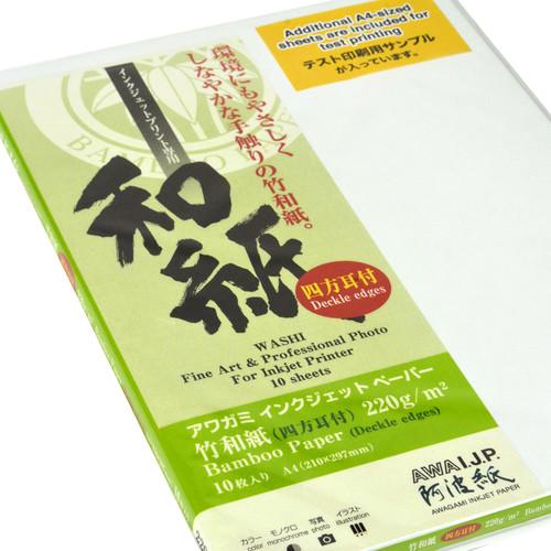 Awagami Factory Bamboo Deckle-Edge Fine-Art Inkjet Paper 2135614, Awagami, Factory, Bamboo, Deckle-Edge, Fine-Art, Inkjet, Paper, 2135614