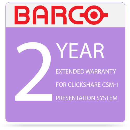 Barco 2-Year Extended Warranty for ClickShare CSM-1 R9805970