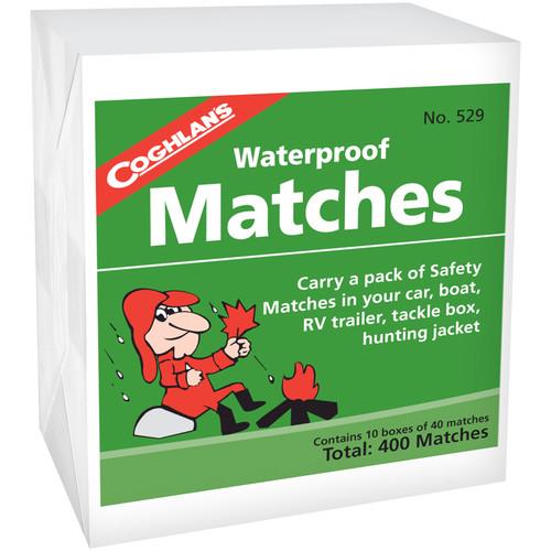 Coghlan's  Waterproof Matches (10 Box Pack) 529
