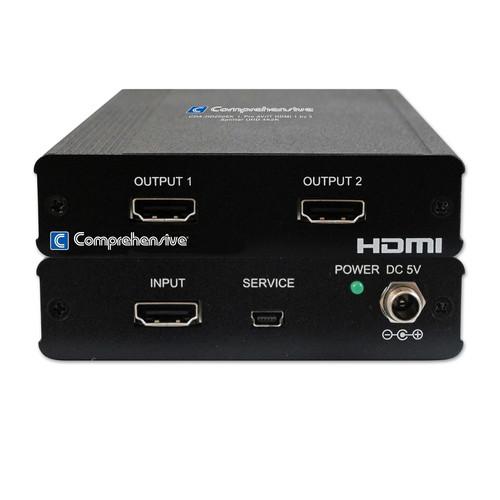 Comprehensive Pro AV/IT HDMI 1 x 2 Splitter UHD 4K CDA-HD200EK