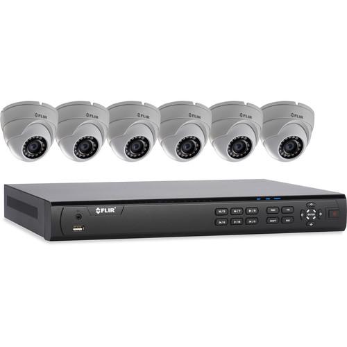 FLIR 8-Channel NVR with 2TB HDD & Six 1080p DN408P2E6