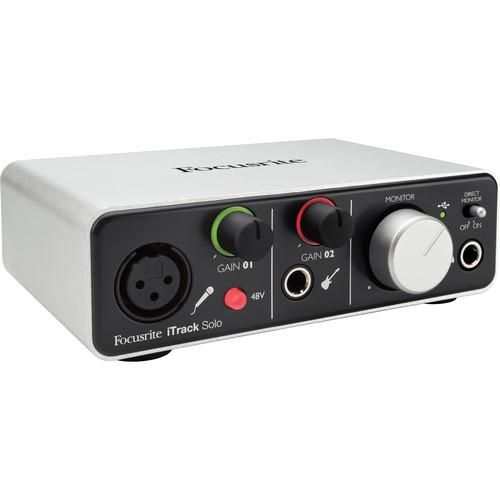 Focusrite iTrack Solo (Lightning) - USB ITRACK-SOLO-LIGHTNING, Focusrite, iTrack, Solo, Lightning, USB, ITRACK-SOLO-LIGHTNING