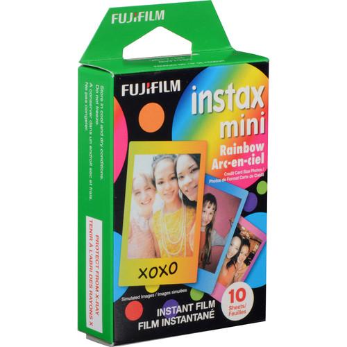 Fujifilm instax mini Rainbow Instant Film (10 Exposures), Fujifilm, instax, mini, Rainbow, Instant, Film, 10, Exposures,