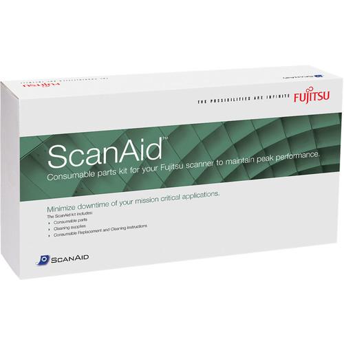 Fujitsu ScanAid Cleaning and Consumables Kit CG01000-287101, Fujitsu, ScanAid, Cleaning, Consumables, Kit, CG01000-287101,