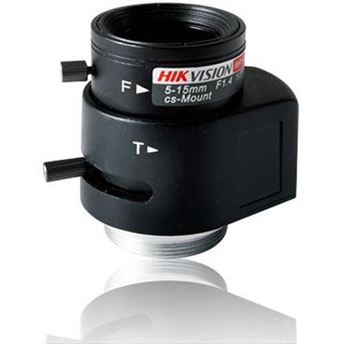 Hikvision CS-Mount 5-15mm f/1.4 Megapixel Auto Iris TV0515D-MPIR