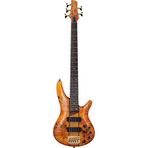 Ibanez SR Series - SR805 - 5-String Electric Bass Guitar SR805AM