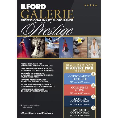 Ilford GALERIE Prestige Fine Art Discovery Pack 2004976, Ilford, GALERIE, Prestige, Fine, Art, Discovery, Pack, 2004976,