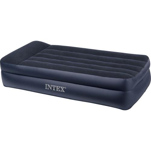 Intex Twin Pillow Rest Raised Airbed with Built-in Pump 66705E