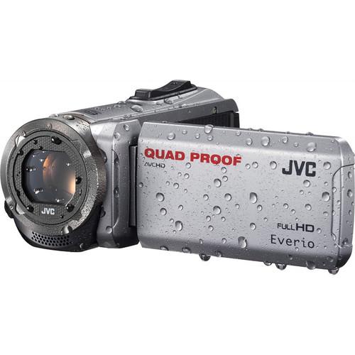 JVC GZ-R310SEU Quad Proof Camcorder (PAL, Silver) GZ-R310SEU