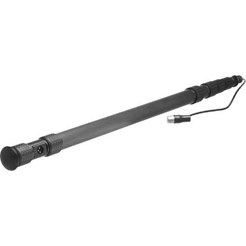 K-Tek K-102CCR 9' Graphite Boom Pole with Coiled Cable and Case