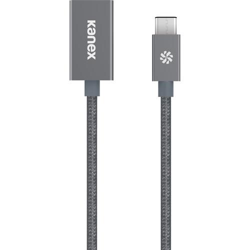 Kanex USB 3.0 Type-C Male to Type-A Female Adapter KU3CAPV1-SG, Kanex, USB, 3.0, Type-C, Male, to, Type-A, Female, Adapter, KU3CAPV1-SG
