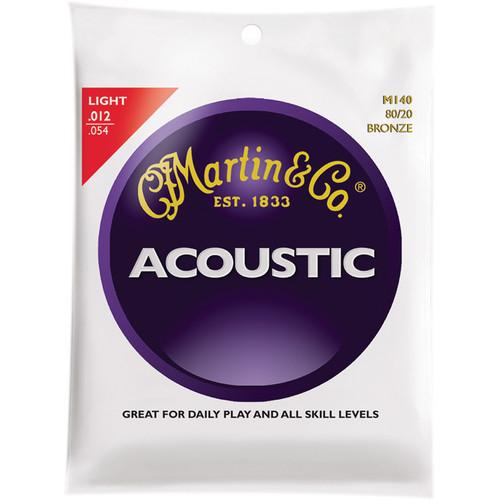 MARTIN  Acoustic 80/20 Bronze Guitar Strings M140, MARTIN, Acoustic, 80/20, Bronze, Guitar, Strings, M140, Video