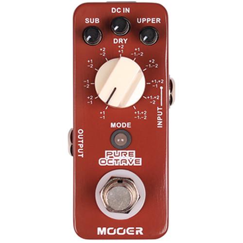 MOOER Micro Series Pure Octave Guitar Effects Pedal MOC1