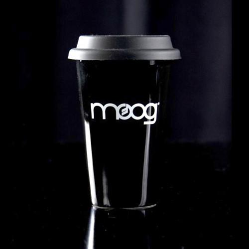 Moog  Black Travel Mug with Lid ACC-MG-003
