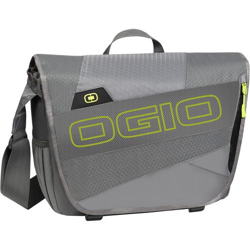 OGIO X-Train Messenger Bag (Dark Gray/Acid) 112048.562