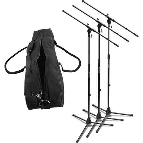 On-Stage MS7701B Euroboom Microphone Stand with Bag MSP7703