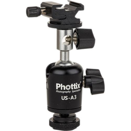 Phottix US-A3 Umbrella Swivel for Off-Camera Flash PH87208