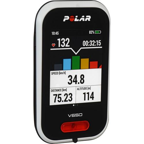 Polar V650 Cycling Computer with H6 Heart Rate Sensor 90050534