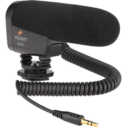 Polsen Polsen VM-150 DSLR/Video Microphone & Custom VM-150KI, Polsen, Polsen, VM-150, DSLR/Video, Microphone, &, Custom, VM-150KI