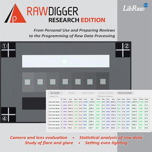 RawDigger RawDigger Software, Research Edition (Download) RD1RE, RawDigger, RawDigger, Software, Research, Edition, Download, RD1RE