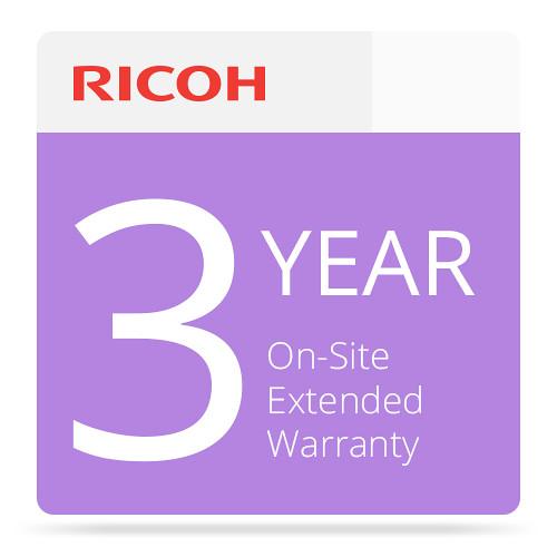 Ricoh 3-Year Extended On-Site Service Warranty 008016MIU-PS1