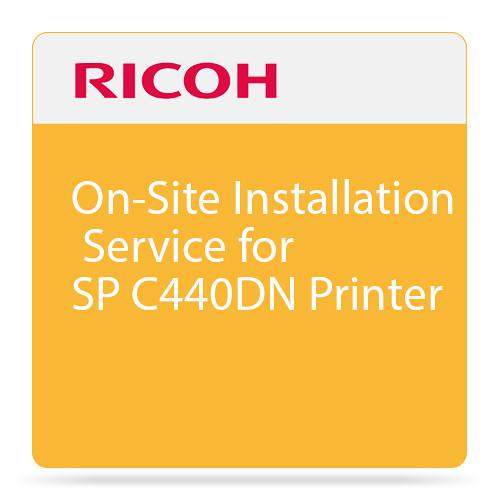 Ricoh On-Site Installation Service for SP C440DN 008091MIU-PS1
