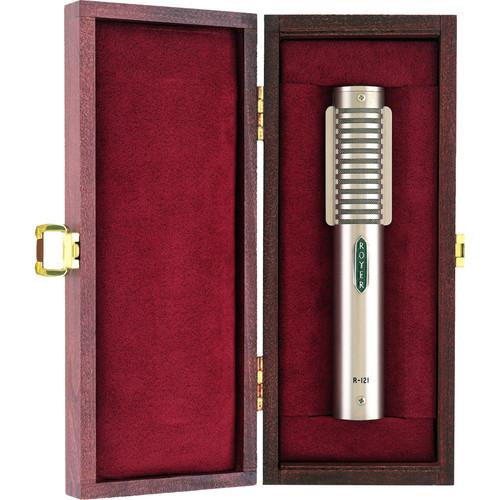 Royer Labs Wooden Microphone Box for R-121 Ribbon Mic MIC BOX 1, Royer, Labs, Wooden, Microphone, Box, R-121, Ribbon, Mic, MIC, BOX, 1