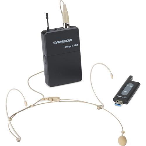 Samson Stage XPD1Headset USB Digital Wireless System SWXPD1BDE5