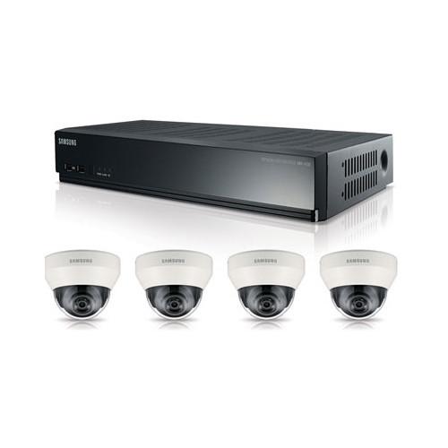 Samsung SRK-3040S 4-Channel 1TB HDD NVR with Four Dome SRK-3040S, Samsung, SRK-3040S, 4-Channel, 1TB, HDD, NVR, with, Four, Dome, SRK-3040S