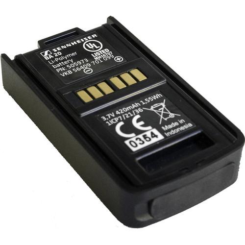 Sennheiser BA 20 Recharging Battery Pack for AVX EKP 505973, Sennheiser, BA, 20, Recharging, Battery, Pack, AVX, EKP, 505973,