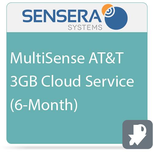 Sensera MultiSense AT&T 3GB Cloud Service (6-Month), Sensera, MultiSense, AT&T, 3GB, Cloud, Service, 6-Month,