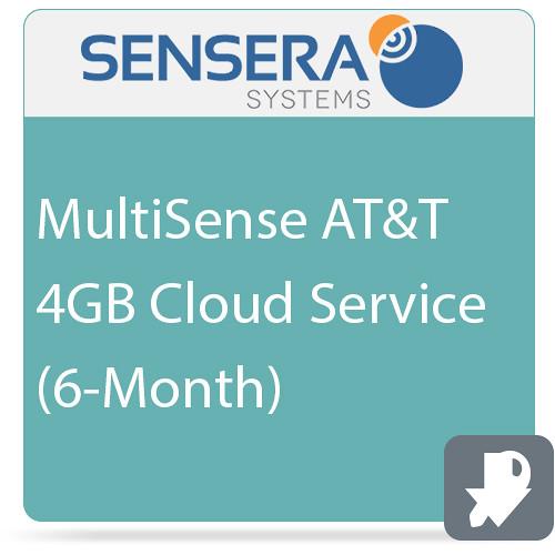 Sensera MultiSense AT&T 4GB Cloud Service (6-Month), Sensera, MultiSense, AT&T, 4GB, Cloud, Service, 6-Month,