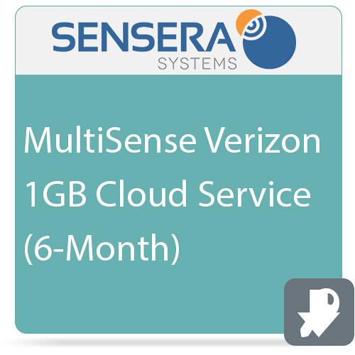 Sensera MultiSense Verizon 1GB Cloud Service (6-Month) CS-XV-6C1