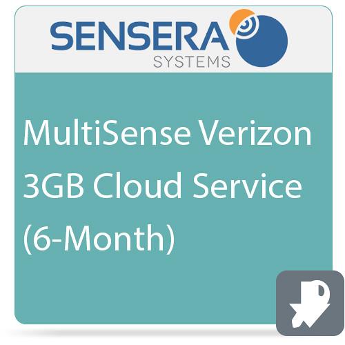 Sensera MultiSense Verizon 3GB Cloud Service (6-Month) CS-XV-6C3, Sensera, MultiSense, Verizon, 3GB, Cloud, Service, 6-Month, CS-XV-6C3