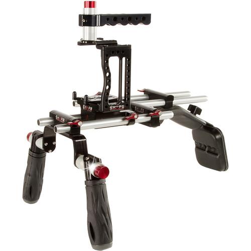 SHAPE XC10SM-OF XC10 Camera Cage with Shoulder Mount XC10SM-OF, SHAPE, XC10SM-OF, XC10, Camera, Cage, with, Shoulder, Mount, XC10SM-OF