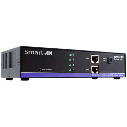 Smart-AVI LDX-2P-RX HDBaseT Dual DVI-D Extender over LDX-2P-RX