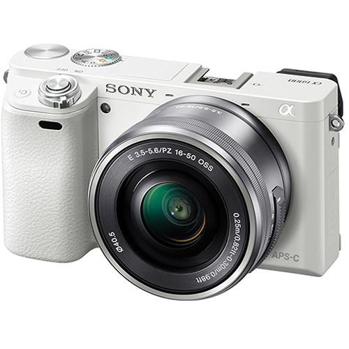 Sony Alpha a6000 Mirrorless Digital Camera with 16-50mm Lens, Sony, Alpha, a6000, Mirrorless, Digital, Camera, with, 16-50mm, Lens,