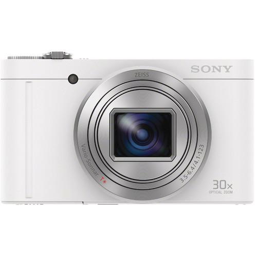 Sony Cyber-shot DSC-WX500 Digital Camera Basic Kit (White)