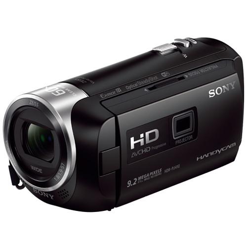 Sony HDRPJ410/BE HD Handycam with Built-In Projector HDRPJ410/BE