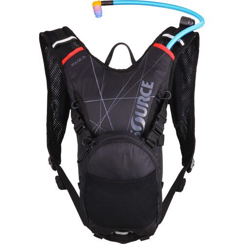 SOURCE Pulse Hydration 2 L Pack (Black / Red) 2051522202, SOURCE, Pulse, Hydration, 2, L, Pack, Black, /, Red, 2051522202,