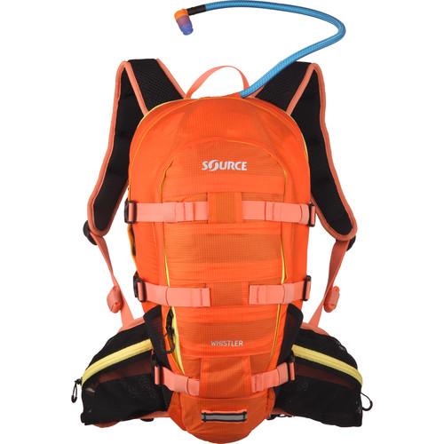 SOURCE Whistler 20L Hydration Pack (Orange/Yellow) 2051326503, SOURCE, Whistler, 20L, Hydration, Pack, Orange/Yellow, 2051326503