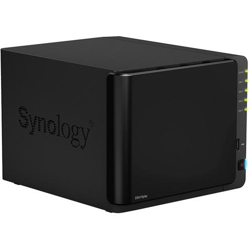 Synology DiskStation DS415play 12TB (4 x 3TB) 4-Bay NAS Server, Synology, DiskStation, DS415play, 12TB, 4, x, 3TB, 4-Bay, NAS, Server