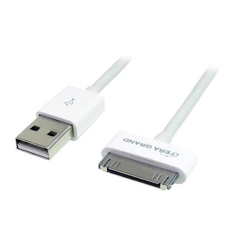 Tera Grand Apple MFi Certified 30-Pin to USB Sync and APL-WI004, Tera, Grand, Apple, MFi, Certified, 30-Pin, to, USB, Sync, APL-WI004