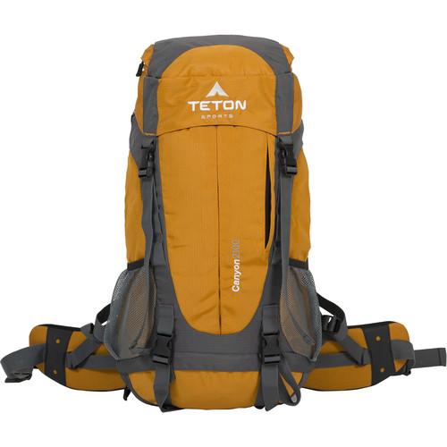 TETON Sports Canyon2100 Canyoneering Backpack (35L, Orange) 1003