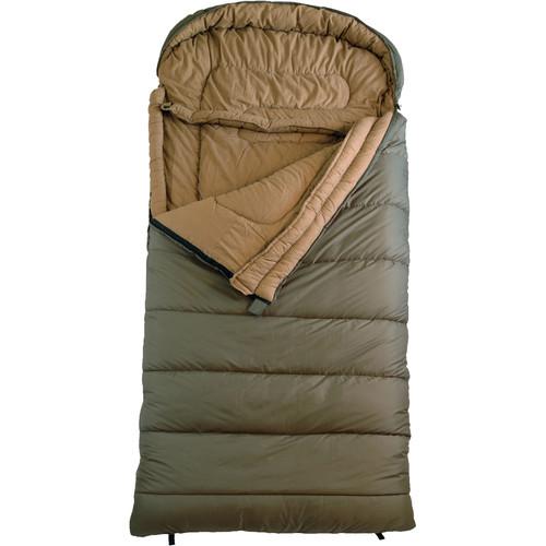 TETON Sports Celsius Sleeping Bag XL -32 (Green, Left-Zip) 113L