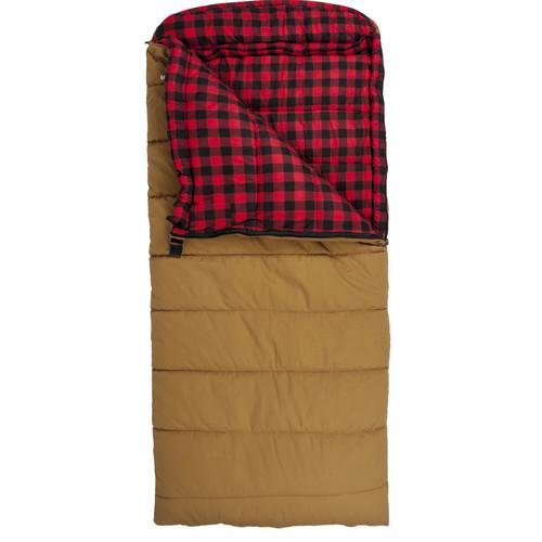TETON Sports Deer Hunter Sleeping Bag (Brown, Right-Hand) 1025R