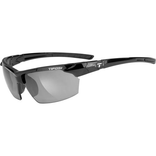 Tifosi Jet Sunglasses (Gloss Black Frame - Smoke Gray) 210400270